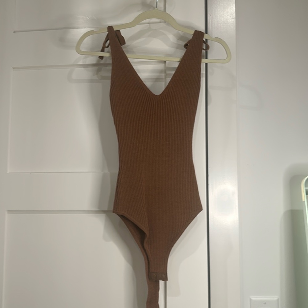 Final Touch sweater tank bodysuit